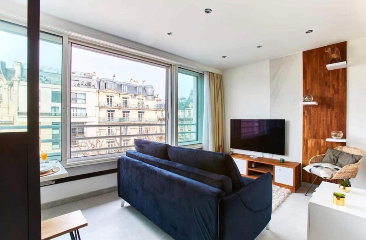 Ferienwohnung Modern 1Br By Parc Monceau Paris Exterior foto